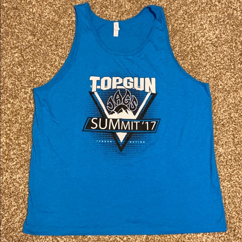 Never Worn Before Topgun Jags Summit Tanktop